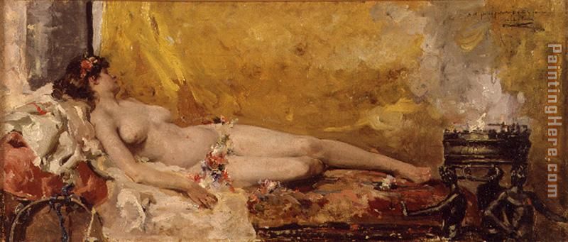 Resting Bacchante